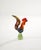 Gorgeous vintage multicolored Murano glass rooster sculpture, dating back to the 1960s. Handcrafted in Murano, with a...