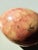 1960s Vintage Italian Alabaster Peach Egg For Sale - Image 5 of 6