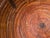 Vintage 17.5” Handmade Primitive Pencil Rattan Basket With Leather Rim For Sale - Image 12 of 12