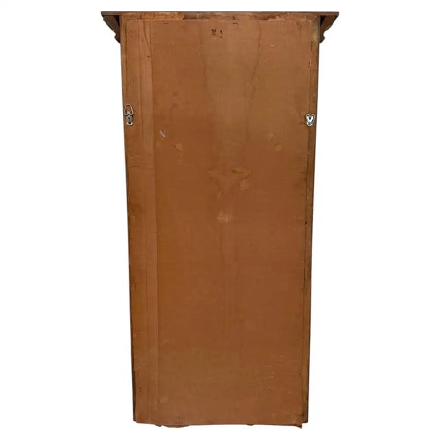 Neoclassical Tall Regency Gilt Wood Wall Pier Mirror With Draped Tassel Detail For Sale - Image 11 of 11