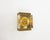 Gold Gold Maritim Glass and Brass Wall Lamp from Vitrika, 1970s For Sale - Image 8 of 8