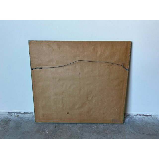 70's Vintage A. F. Drexon Landscape Cottage Windmill at the Riverside Watercolor Painting For Sale - Image 11 of 12