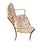 Late 20th-C. Faux Bois Metal Garden Bench or Settee For Sale - Image 12 of 16