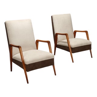 Vintage Armchairs, 1950s, Set of 2 For Sale
