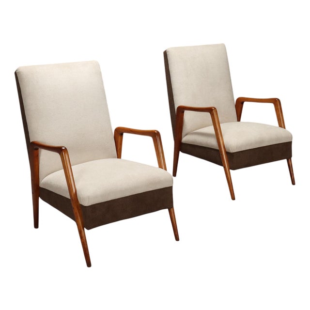 Vintage Armchairs, 1950s, Set of 2 For Sale