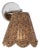 Regina Andrew Kismet Scalloped Hanging Sconce, Polished Nickel For Sale