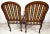 Wood French Provincial Dining Chairs Vintage Set of 6 For Sale - Image 7 of 12