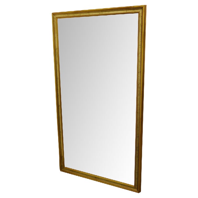 Long Gilt Dressing Mirror, 1960s For Sale