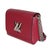 The Louis Vuitton Twist collection was unveiled in 2015. The accessory features a chunky monogram logo on the front for a...