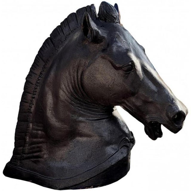 Roman Horse in Terracotta, 1900s For Sale - Image 3 of 6