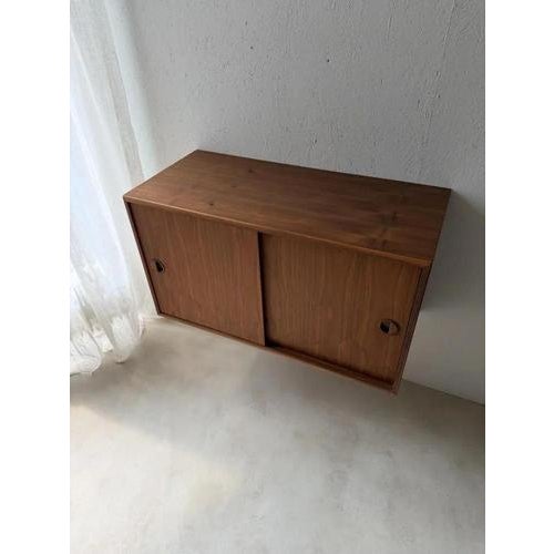 Danish Teak Wall Sideboard from HG Furniture, 1960s For Sale - Image 3 of 17
