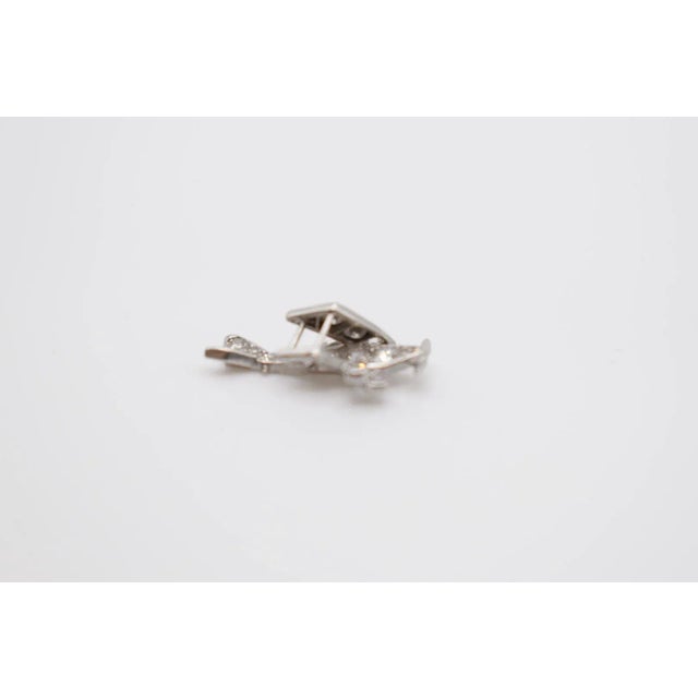 Mid 20th Century Bi-Plane Diamond Charm For Sale In Wichita - Image 6 of 8