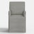 Not Yet Made - Made To Order Slipcover for Stoffer Home x Cloth & Company for Lindy Slipcover Dining Armchair in Jane Stripe Carbon For Sale - Image 5 of 8