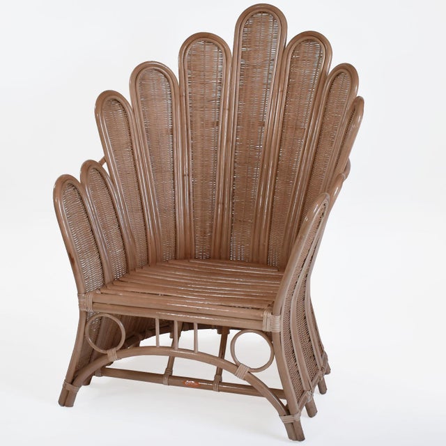 Rattan Palm Frond Chair by Circa Who Originals Chairish