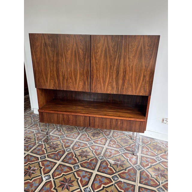 Mid-Century Modern Mid-Century Rosewood Highboard, 1960s For Sale - Image 3 of 18