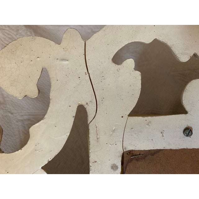 Yellow Mid 20th Century German Bisque Wall Plaques - a Pair For Sale - Image 8 of 13