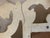 Yellow Mid 20th Century German Bisque Wall Plaques - a Pair For Sale - Image 8 of 13