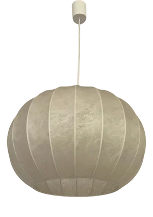 Mid-Century Modern German Cocoon Pendant from Goldkant Leuchten, 1970s