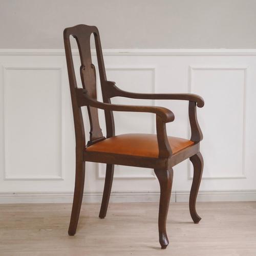 Baroque Style Oak Armchairs, 1900s, Set of 2 For Sale - Image 10 of 16