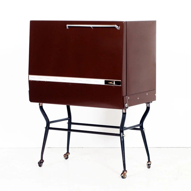 Mid-Century Bar Cart by Ignis for SI-RI, 1960s For Sale - Image 6 of 6