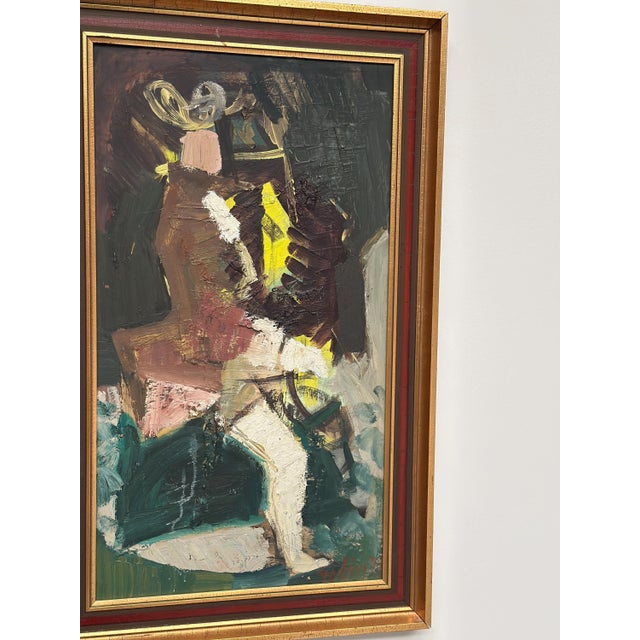 Ragnar Godin, Cirkusprinsessan, 1960s, Oil on Panel, Framed For Sale - Image 16 of 18