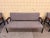 Metal Belgian Sofas and Armchairs, 1960, Set of 3 For Sale - Image 7 of 9
