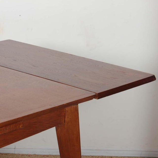 Extendable Rectangular Dining Table, 1950s For Sale - Image 3 of 11