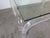 1970s 1970s Vintage Karl Springer / Charles Hollis Jones Style Tubular Lucite & Glass Coffee Table For Sale - Image 5 of 12