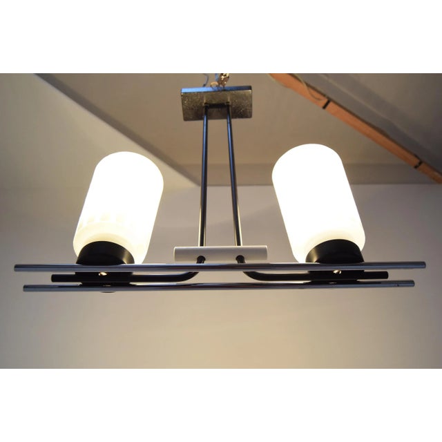 Mid-Century Chandelier from Jilove u Decina, 1970s For Sale - Image 13 of 14