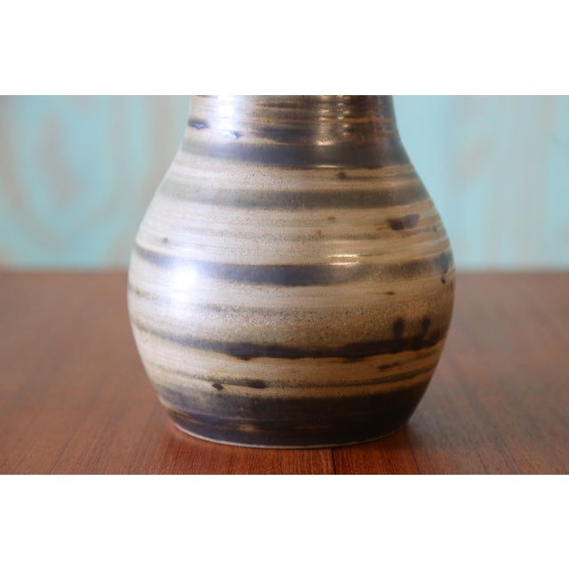 Mid-Century Modern 1960s Gordon and Jane Martz M120 Lamp for Marshall Studios Green Earth Tones For Sale - Image 3 of 12