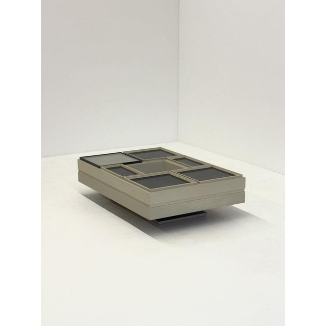 White Modular Coffee Table by Carlo Hauner for Forma, 1970s For Sale - Image 4 of 12