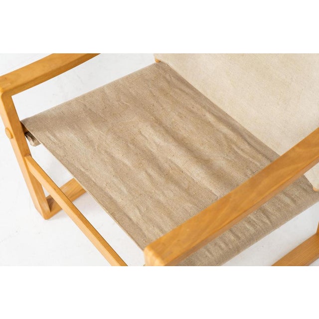 Brown Safari Chair by Børge Jensen For Sale - Image 8 of 14