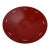 Vintage Japanese Red Lacquer Decorative Bowl For Sale