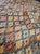 1990s Handcrafted Kilim Rug with Geometric Floral Pattern, 1990s For Sale - Image 5 of 11