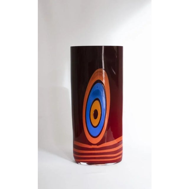 Sunset in the Lagoon Vase by Carlo Moretti, 1998 For Sale - Image 6 of 7
