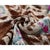 "Grounded in earthy sophistication yet energized with unexpected color, this handmade silk velvet pillow features a richly...