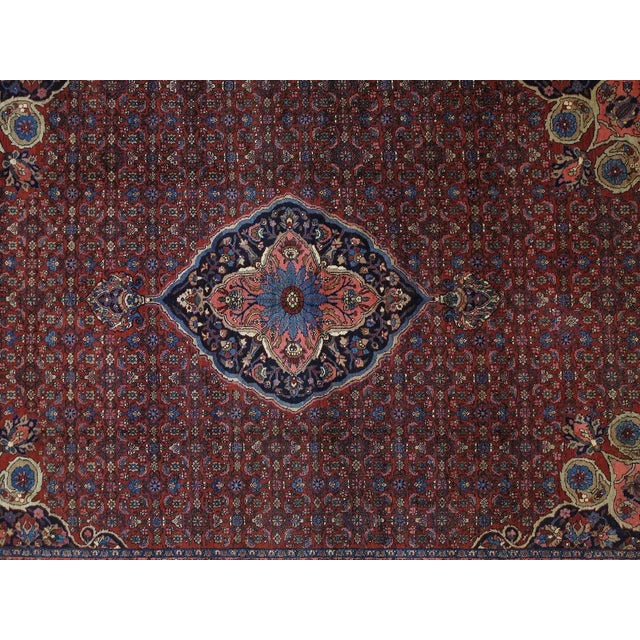 1940s Vintage Persian Bijar Rug For Sale - Image 4 of 10
