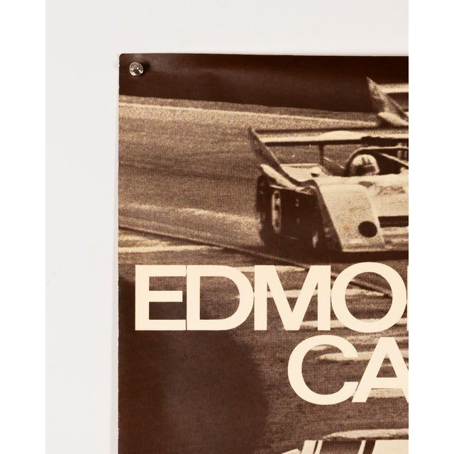 Black Edmonton Can Am Porsche Poster by Atelier Strenger, 1972 For Sale - Image 8 of 9