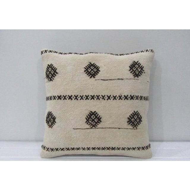 Black and White Kilim Pillow Cover Chairish
