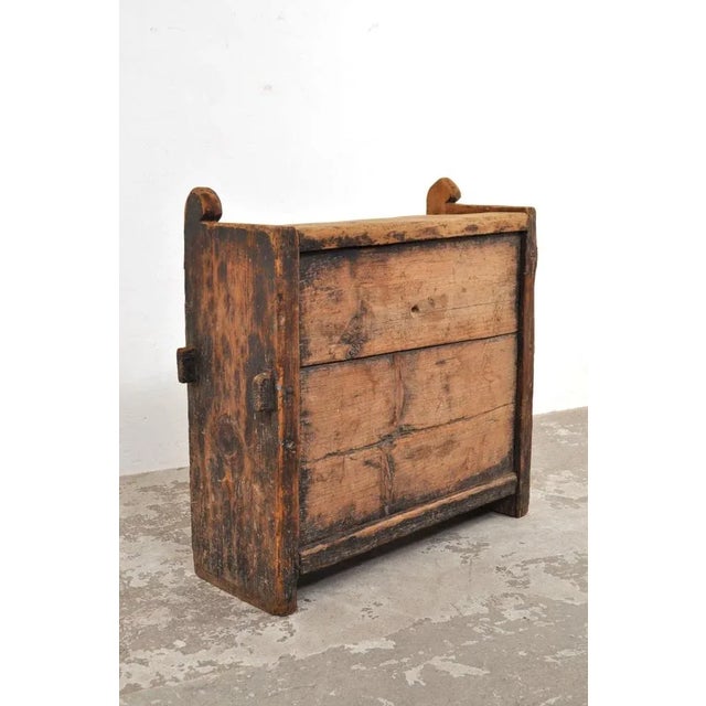 Wooden Himalayan Chest, 1900s For Sale - Image 12 of 13