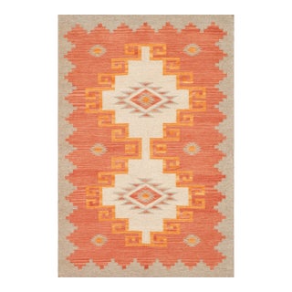 Pasargad Home Tuscany Mocha Wool Area Rug- 3'11'' X 5'11'' For Sale