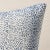 This pillow features Mini Leopard with a knife edge finish. A fabulous woven, Mini Leopard Indoor/Outdoor fabric in navy...