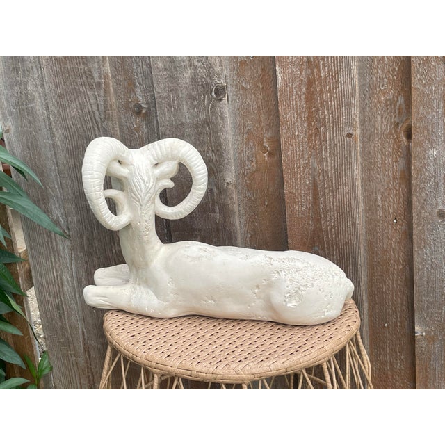 Jaru 1973 Signed Jaru Shetland Ram Sculpture For Sale - Image 4 of 7