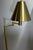 Lauren Ralph Lauren Ralph Lauren Adjustable Pharmacy Floor Lamp in Satin Gold Brass W/ Metal Shade For Sale - Image 4 of 6