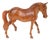 Hand-Carved Teak Horse, Bali, Indonesia, 1970s For Sale