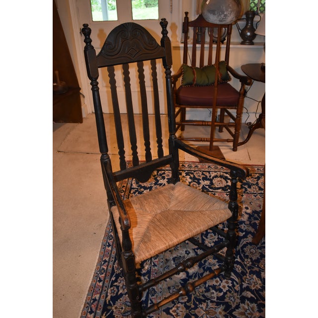 New England Banister Back Chair For Sale - Image 4 of 5
