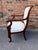 Newly Upholstered French Restoration Arm Chairs For Sale - Image 10 of 12