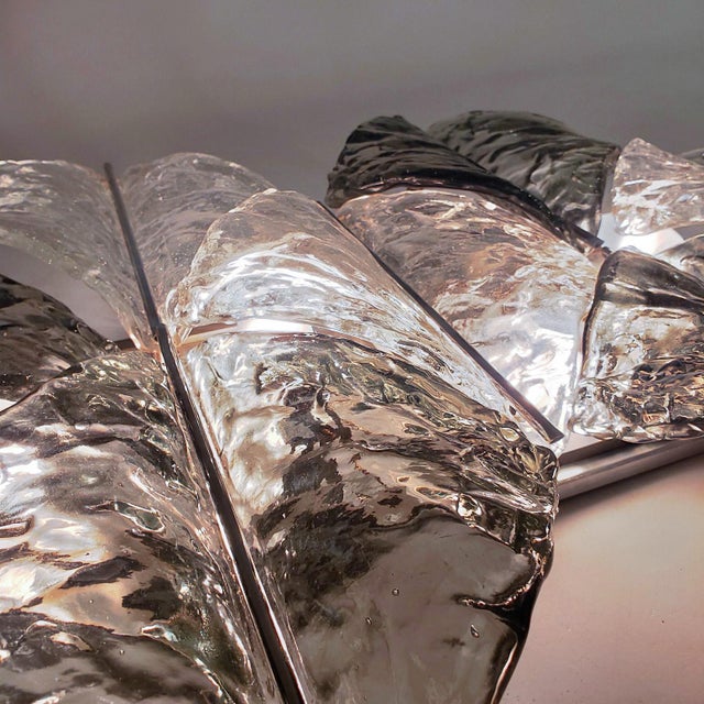 Large Italian Wall Sconce from Zero Quattro, 1970s For Sale - Image 6 of 14