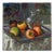 Renato Criscuolo, Persimmons Still Life, Early 2000s, Oil on Canvas For Sale