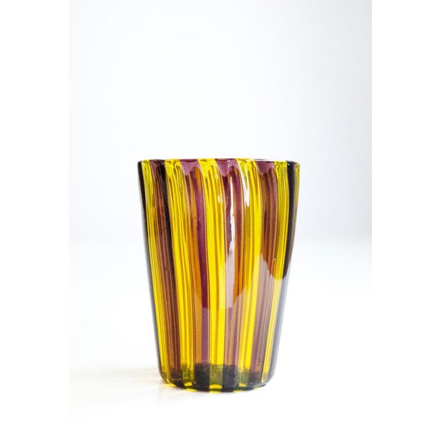 Italian Murano Glasses by Angelo Ballarin for Ribes Studio, 2004, Set of 6 For Sale - Image 9 of 10
